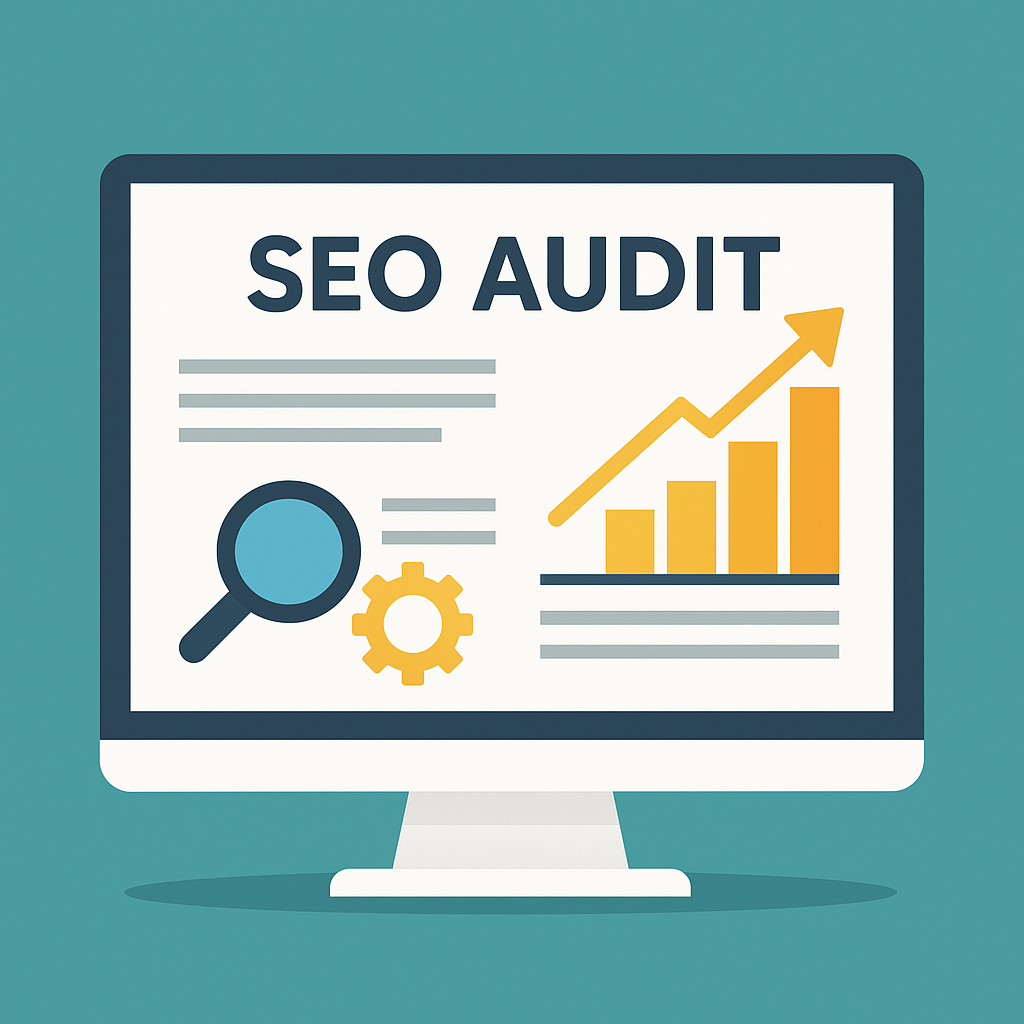 Gráfico de ejemplo para auditoría SEO